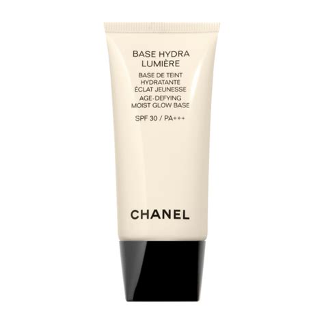 the bay base hydra lumiere chanel|chanel la base primer.